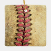 Vintag Baseball Keramikornament (Vorderseite)