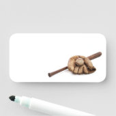 Vintag Baseball Namensschild (Beispiel)