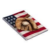 Vintag Baseball Notizblock (Rechte Seite)