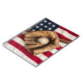Vintag Baseball Notizblock (Linke Seite)