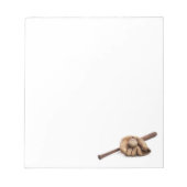 Vintag Baseball Notizblock (Vorderseite)