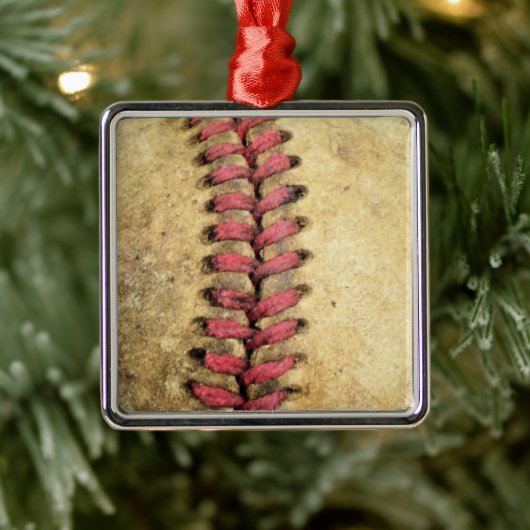 Vintag Baseball Ornament Aus Metall (Baum)