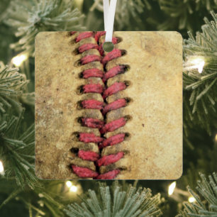 Vintag Baseball Ornament Aus Metall