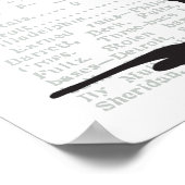 Vintag Baseball Pitcher Poster (Ecke)