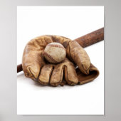 Vintag Baseball Poster (Vorne)