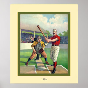 Vintag Baseball Poster
