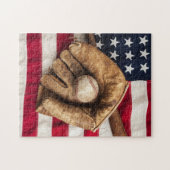 Vintag Baseball Puzzle (Horizontal)