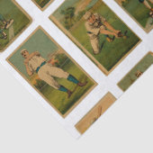 Vintag Baseball Seidenpapier (Detail)