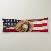 Vintag Baseball Seitenschläferkissen (Rückseite)