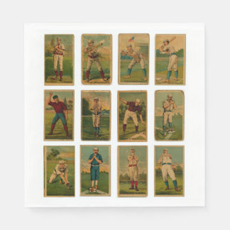 Vintag Baseball Serviette