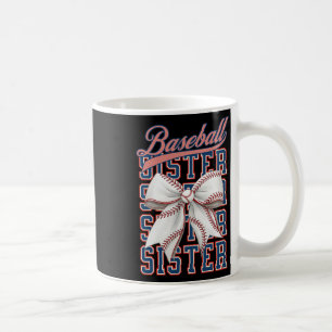 Vintag Baseball Sister Coquette Bow Sport Lover G Kaffeetasse