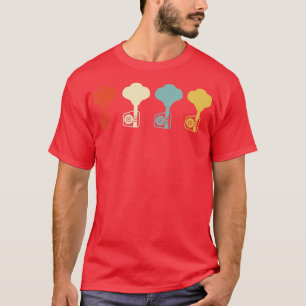 Vintag Bass Guitar Player Bassist Retro-Geschenk T-Shirt