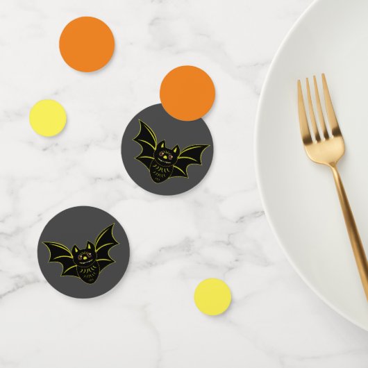 Vintag Bat Confetti Konfetti (Gruppe)