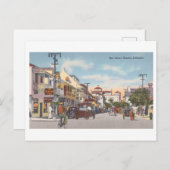 Vintag Bay Street in Nassau, Bahamas Postkarte (Vorne/Hinten)