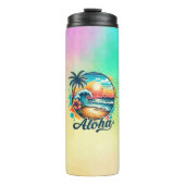 Vintag Beach Aloha Sublimierung-94953 Thermosbecher (Vorderseite)