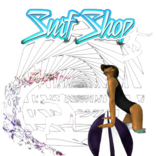 Vintag Beach Surfshop Tank Top