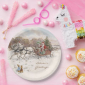 Vintag Beatrix Potter Weihnachtsfeiertage Pappteller (Party)