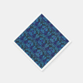 Vintag Beautiful Art Nouveau Serviette (Ecke)