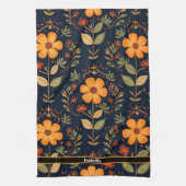Vintag Beautiful Floral Modern Collection Geschirrtuch (Vertikal)
