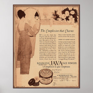 Vintag Beauty and Cosmetics Ad 1922 Poster