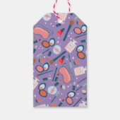 Vintag Beauty Kosmetik Bridesmaid Bridal Makeup Geschenkanhänger (Vorderseite)