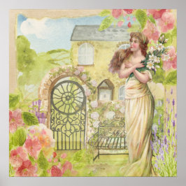 Vintag Beauty Poster