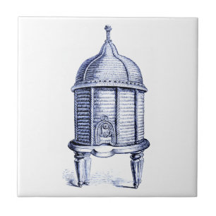 Vintag Beehive Blue Tint Fliese