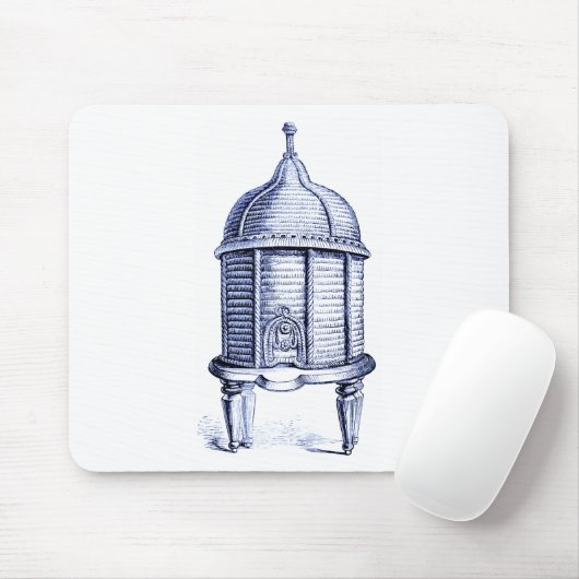 Vintag Beehive Blue Tint Mousepad (Mit Mouse)