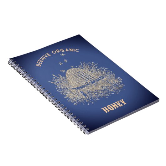 Vintag Beehive Notizblock (Rechte Seite)