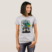 Vintag Beep Beep Beep Robot Classic T - Shirt (Vorne ganz)