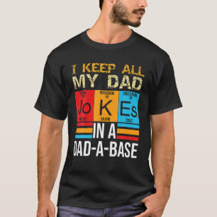 Vintag Behielt ich alle meine Vater Witze in einem T-Shirt