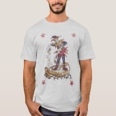 Vintag bekümmert Joker T - Shirt (Vorderseite)