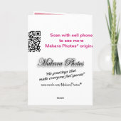 Vintag Belated Birthday - Anpassen Karte (Rückseite)