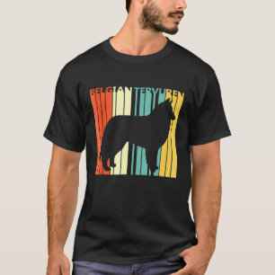 Vintag belgischer Tervuren Dog T-Shirt