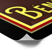 Vintag Benediktiner Cognac Ad von Cappiello 16x20 Poster (Ecke)