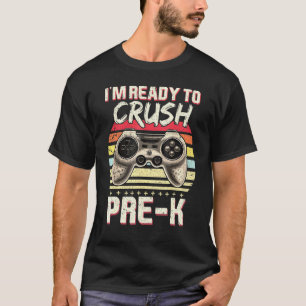 Vintag bereit zum Absturz des Pre-K-Videospiels au T-Shirt