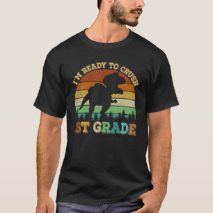 Vintag, bereit zum Zerkleinern von 1. Klasse Dinos T-Shirt