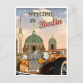 Vintag Berlin Deutschland Reiseallemagne Postkarte (Vorderseite)