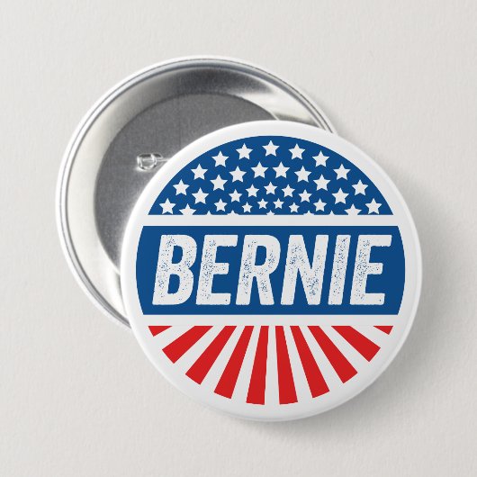Vintag Bernie Button (Vorne & Hinten)