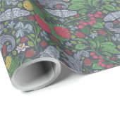 Vintag Berries Butterfets Marigold Carnons Geschenkpapier (Rolleneckpunkt)