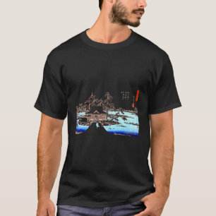 Vintag Berühmtes japanisches Kunstschnee Benzaiten T-Shirt