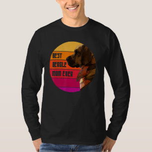 Vintag Best Beagle Mama je Beagle T-Shirt