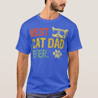 Vintag Best Cat Vater Ever Cat Daddy Geschenk TShi T-Shirt