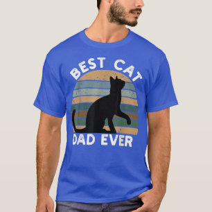 Vintag Best Cat Vater Ever Shirt - Black Cat Lover