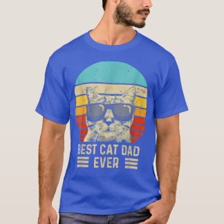 Vintag Best Cat Vater Ever Shirt Funny Cat Daddy F