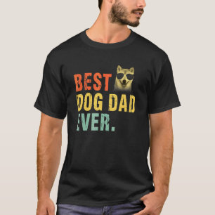 Vintag Best Dog Vater je Akita T-Shirt