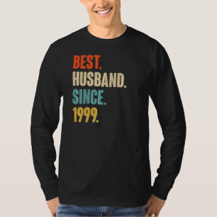 Vintag Best Husband seit 1999 23. Wedding Anive T-Shirt