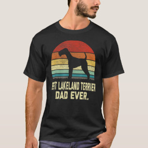 Vintag Best Lakeland Terrier Vater Ever Dog T-Shirt