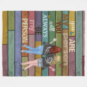 Vintag Bestfriend Blanket | Christmas Blanket Gif Fleecedecke (Vorderseite (Horizontal))