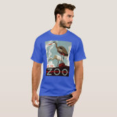 Vintag Besuch des Zoos T-Shirt (Vorne ganz)